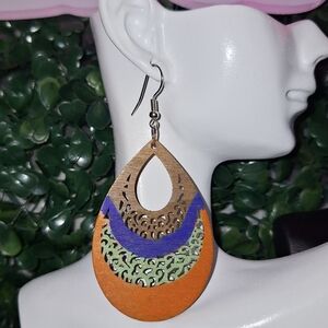Custom Hand-Painted Earrings